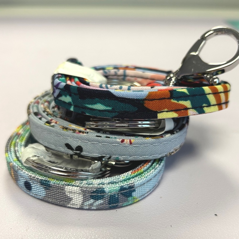 Vera Bradley Lanyard Lot 3 Hedgehog Wild Happy Blooms Painted Medallion NEW
